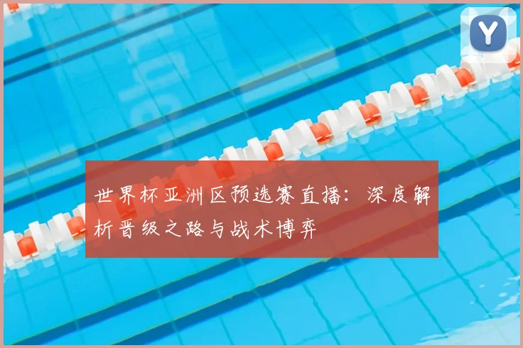 世界杯亚洲区预选赛直播:深度解析晋级之路与战术博弈